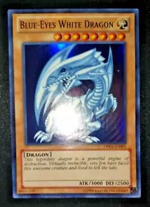 Yu Gi Oh Blue-Eyes White Dragon DPKB-EN001 Super Rare SDK Artwork - Bild 1 von 2