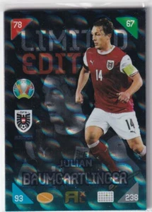 Panini Adrenalyn XL Euro EM 2020 Kick Off Édition Limitée Julian Baumgartlinger - Picture 1 of 1