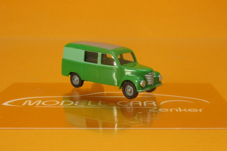 Busch 8664 IFA Framo V901/2 Kombi grün/hellgrün 1:120 NEU - Modell - Bild 1 von 2
