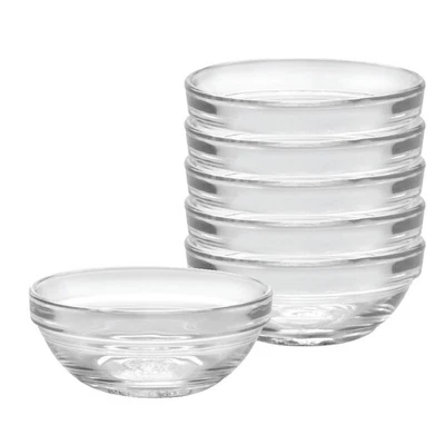 Duralex Made In France Lys Stackable Glass Bowl, Set of 6 - Image 1 of 4