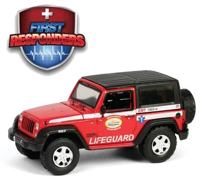 JEEP Wrangler - Lifeguard EMT - 2011 - Ambulance - Greenlight 1:64 - Immagine 1 di 4