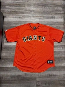 Majestic San Francisco Giants Jersey Blank XL Orange Alternate Jersey - Picture 1 of 8