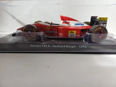 042 Perfect 1/24 F1 Ferrari F93 A Berger 1993 Centauria Panini Salvat Altaya Rba - Immagine 1 di 4