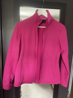 Spyder Ladies Full Zip Jacket Womens Size M Pink VGC - Image 1 of 4