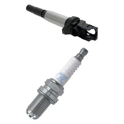 For BMW X5 2004-2006 NGK BNDL-0843-10000082 Ignition Coil & Spark Plug Kit Foto 1 de 4