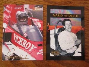 2 Prototype race card Hi-Tech Mario Andretti - Picture 1 of 2