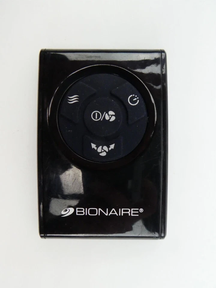Bionaire 4-Button Remote Control for Ceramic Tower Heater w/ New Battery - Image 1 of 4