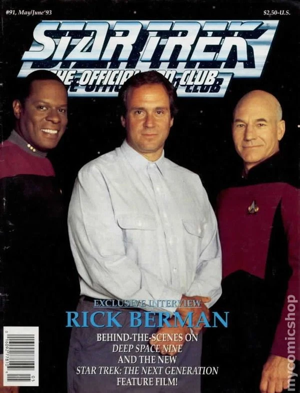 Star Trek The Official Fan Club Magazine #91 FN 1993 Stock Image Foto 1 de 1