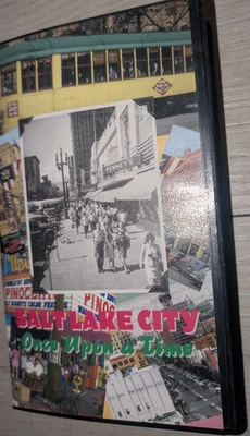 Salt Lake City Once Upon A Time 1995 KUED VHS Utah Historical Video VHS - Image 1 of 3