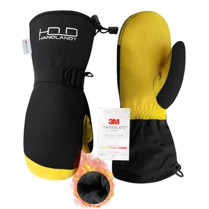 Wasserdichte Winter Skifahren Snowboard Fäustlinge, Warm 3M Thinsulate Outdoor Col... - Bild 1 von 8