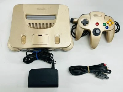 Nintendo 64 Konsole Limited Edition Toys R' Us Gold N64 getestet funktioniert - Bild 1 von 4