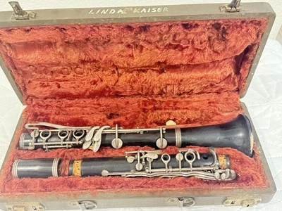 Clarinete Elkhart vintage, finales de los 30 principios de los 40 (como está en las fotos) Foto 1 de 4