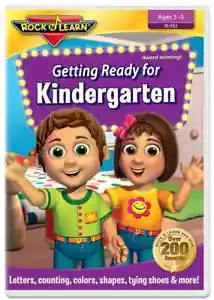 GETTING READY FOR KINDERGARTEN - Rock N Learn DVD ( AMAZING DVD IN PERFECT CONDI - Picture 1 of 1