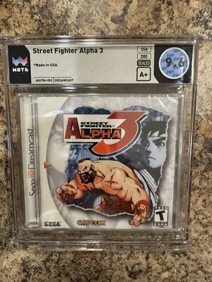 Street Fighter Alpha 3 Wata 9.6 A+ Sega Dreamcast Sealed Not CGC VGA New - Image 1 of 3