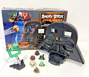 ANGRY BIRDS STAR WARS JENGA RISE OF DARTH VADER GAME W/ 6 FIGURES ROVIO HASBRO - Picture 1 of 8