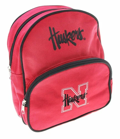 Nebraska Cornhuskers NCAA Kids Mini Backpack School Bag Cover