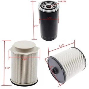 For DODGE RAM DIESEL FUEL&OIL FILTER 2019-2021 68436631AA& 68157291AA& 5083285AA - Imagen 1 de 13