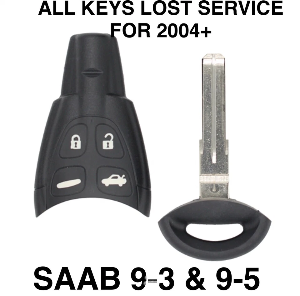 Saab 9-3 03-10 Keys For All Keys Lost CIM ECU Immobilizer w/ 2 Master Keys - Image 1 of 4