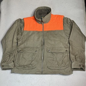 Cabela's Outdoor Hunting Jacket Mens M Upland Gorpcore Brown Hi-Vis Orange - Bild 1 von 21