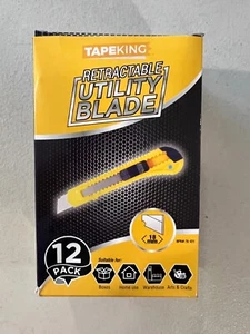 Tape King Allzweckmesser Box Cutters (12er-Pack Bulk, 18 mm breite Klinge Cutter) -... - Bild 1 von 1