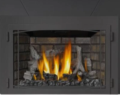 CLOSEOUT - Napoleon 30" Direct Vent Fireplace, Elec Ignition, NG, IR3N-1SB - Image 1 of 3
