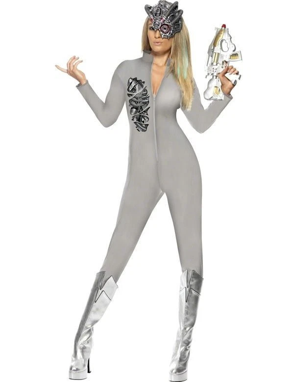 Halloween Damas Robótica Fantasía Foto 1 de 1