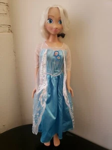 Disney Princess My Size Elsa 38" Life Size Frozen Doll (no shoes) - Picture 1 of 12