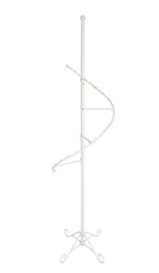 Porte-vêtements en spirale cintre à vêtements polyvalent support de sol présentoir chemise chemisier - Photo 1/8