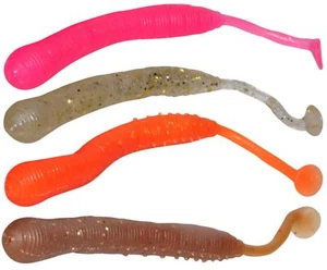 Dieter Eisele Doppelgänger XL - 3 Gummi Wattwürmer, Gummiköder zum Meeresangeln - Bild 1 von 5