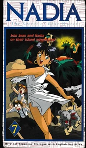 Nadia Secret Of Blue Water volume 7 VHS English Subtitled Japanese Anime ADV - Imagen 1 de 2