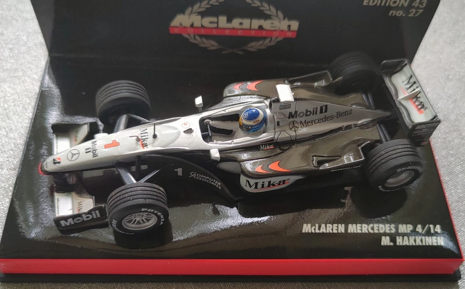 Minichamps 530994301 McLaren MP4/14 1999 Mika Hakkinen 1/43 - Immagine 1 di 1