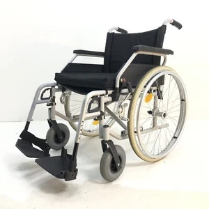 XXL Rollstuhl B+B S-Eco 300 Faltrollstuhl Sb. 52 cm Reiserollstuhl bis 125 kg - Bild 1 von 10