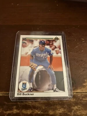 Bill Buckner 1990 Upper Deck #252 Kansas City Royals - Image 1 of 2