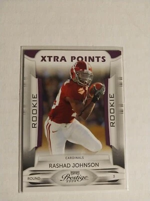 2009 Playoff Prestige #193 Rashad Johnson Rookie Football Card /50 Cardinals - Image 1 of 2