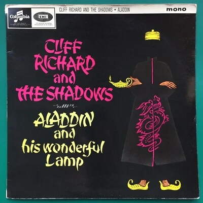 Cliff Richard Shadows ALADDIN Stage Soundtrack LP Arthur Askey London Palladium - Image 1 of 4
