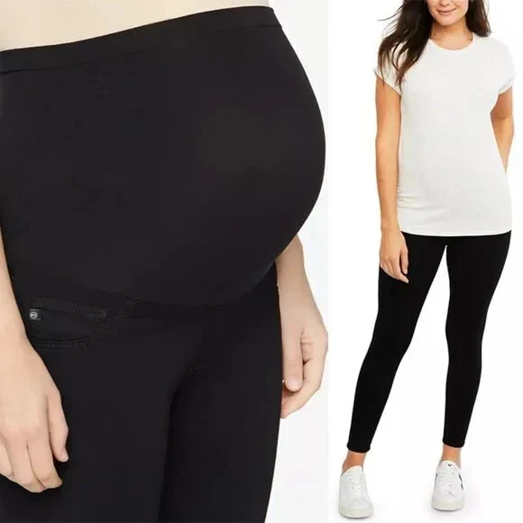 AG Adriano Goldschmied Secret Fit Belly Skinny Legging Ankle Maternity Jeans 27 - Image 1 of 4