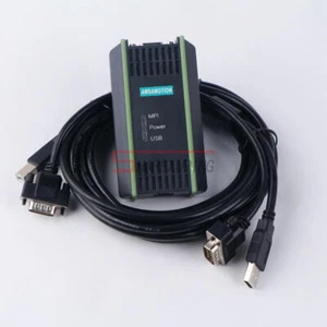 6GK1571-0BA00-0AA0 Programmer Cable for Siemens S7-200/300/400 MPI ProfiBus - Picture 1 of 11
