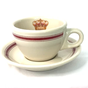 Hotel Del Coronado San Diego Cup & Saucer Crown Room Sterling Restaurant Ware - Picture 1 of 11