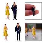 1/64 Mini People Figurine Model Resin Realistic Play Figure Fairy Garden