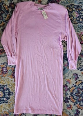 Limited EXPRESS 1987 Colección Vestido de Dormir Largo Suéter MEDIANO NUEVO CON ETIQUETAS Antiguo Stock Foto 1 de 4