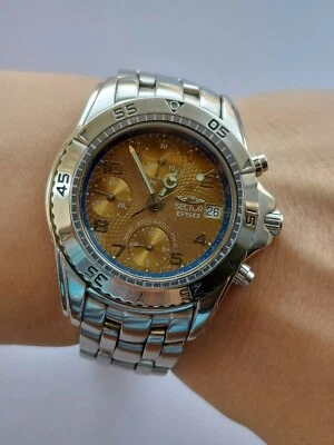 RELOJ SECTOR 650 CRONÓGRAFO AUTOMÁTICO BUZO 300m HOMBRE 40mm SUIZO.RECIÉN REVISADO  Foto 1 de 4