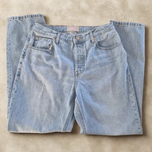 Everlane The Cheeky Jean Cotton Light Blue Straight Denim Womens Sz29 Button Fly - Picture 1 of 12
