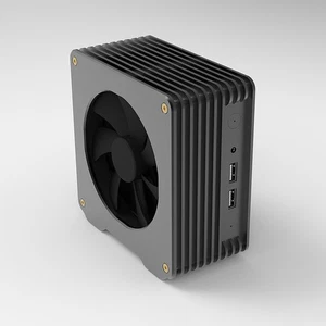 For ASUS NUC 15 PRO NUC15CRK NUC15CRH Modified Case with Active Cooling fan - Picture 1 of 10