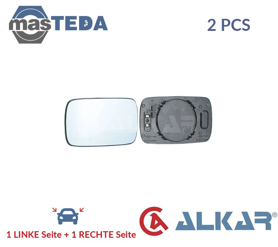 AUßENSPIEGEL SPIEGELGLAS PAAR ALKAR 6471849 2PCS A NEU OE QUALITÄT