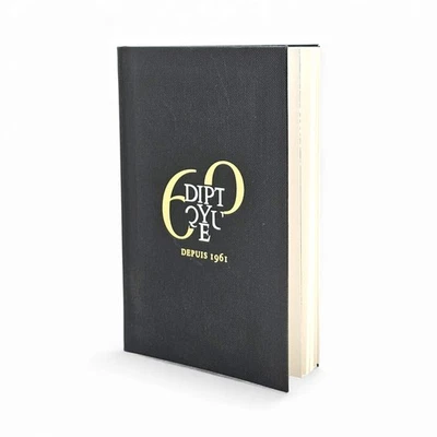 Diptyque 60th Anniversary Notebook Black & Gold Hardcover Journal - New - Image 1 of 4