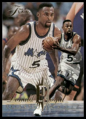 Donald Royal 1994-95 Fleer Flair #277 Orlando Magic - Image 1 of 2