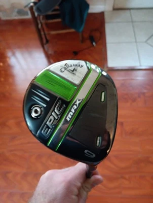 Callaway Epic Max 24* 9-madera con HZRDUS amarillo humo 6,0 76 g rígido-¡Excelente!!! Foto 1 de 4