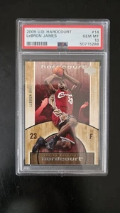 2005-06 LeBRON JAMES UD HARDCOURT #14! PSA 10 GEM MINT! CAVALIERS! UPPER DECK! - Picture 1 of 4