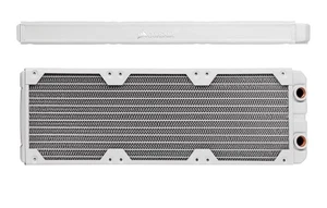 Corsair Hydro X Series XR5 360mm Water Cooling Radiator, White - Afbeelding 1 van 3