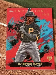2021 Topps Inception Red #4 Ke’Bryan Hayes Serial #’d 37/75 Rookie Card RC - Picture 1 of 2